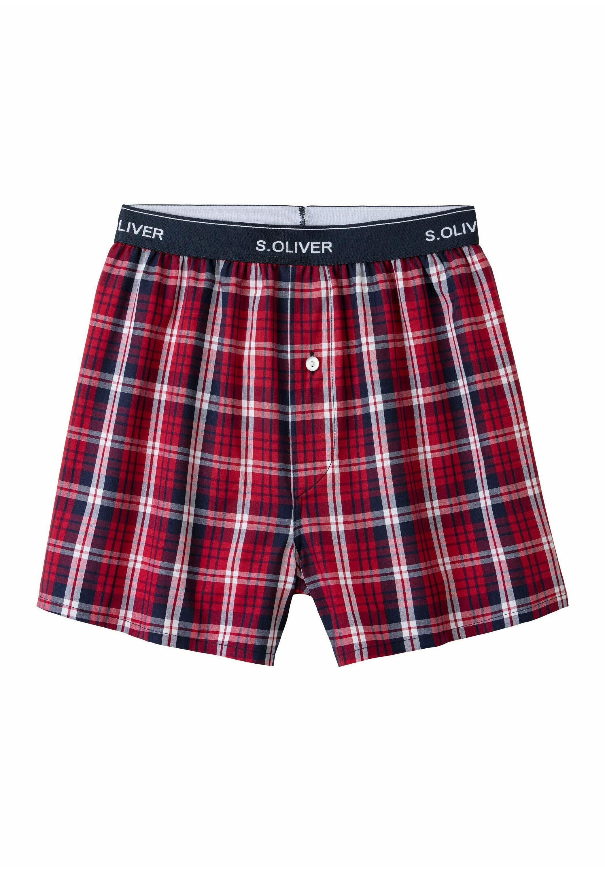 Boxershorts rot kariert Clearance
